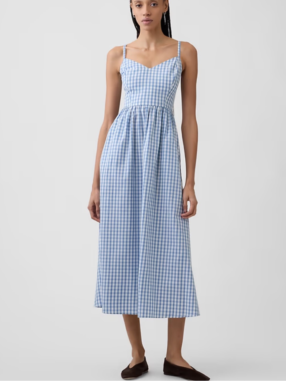 NWT GAP GINGHAM SUNDRESS, XS
